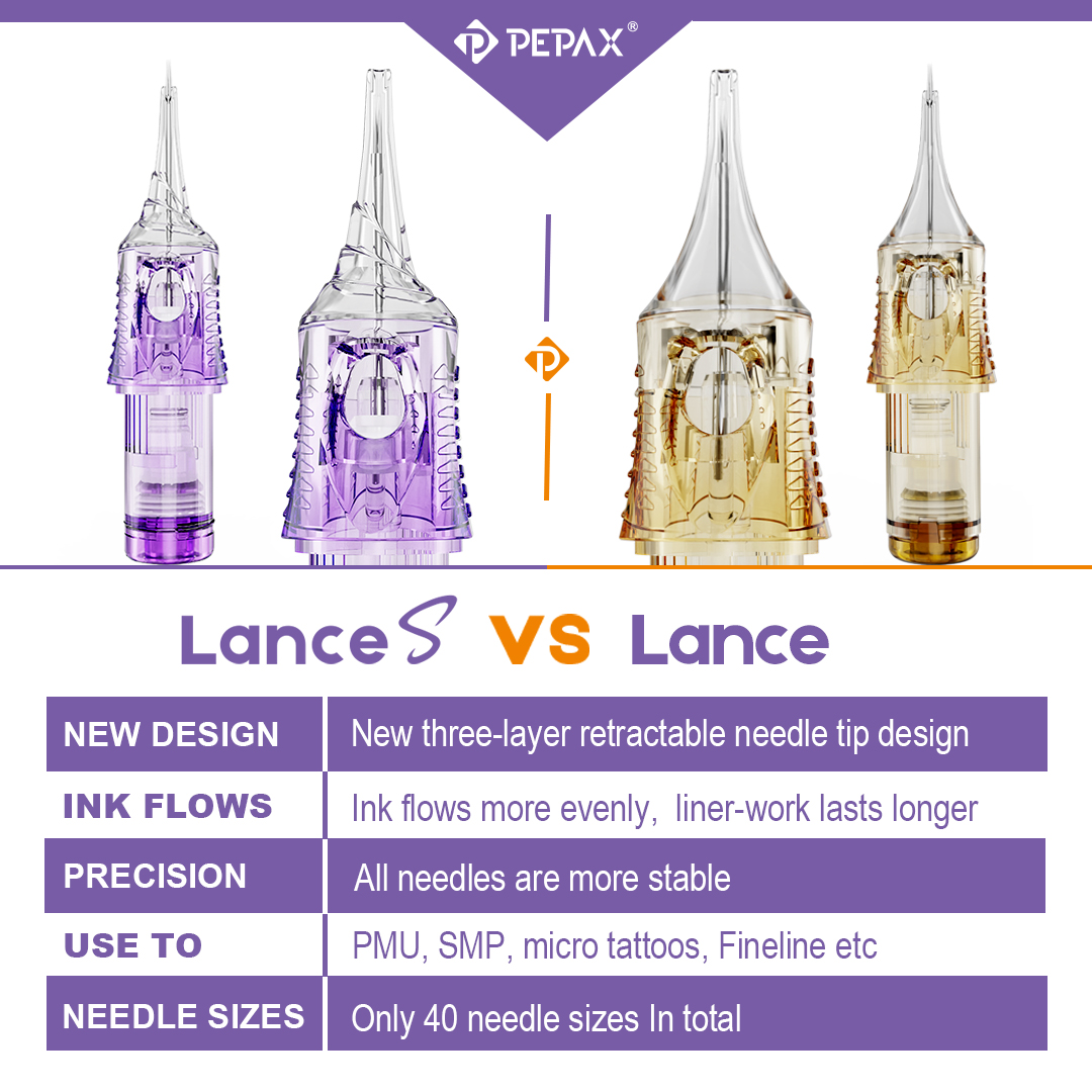 PEPAX LANCE S NEEDLE CARTRIDGES